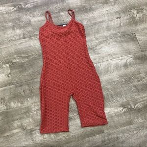 Burgundy Romper
